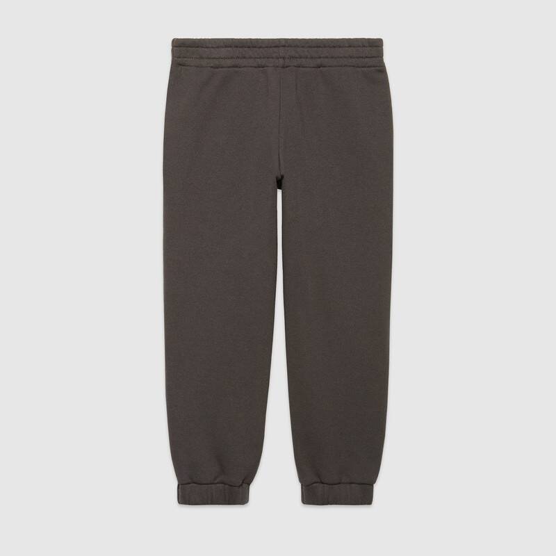 Boys Dark Grey Cotton Trousers