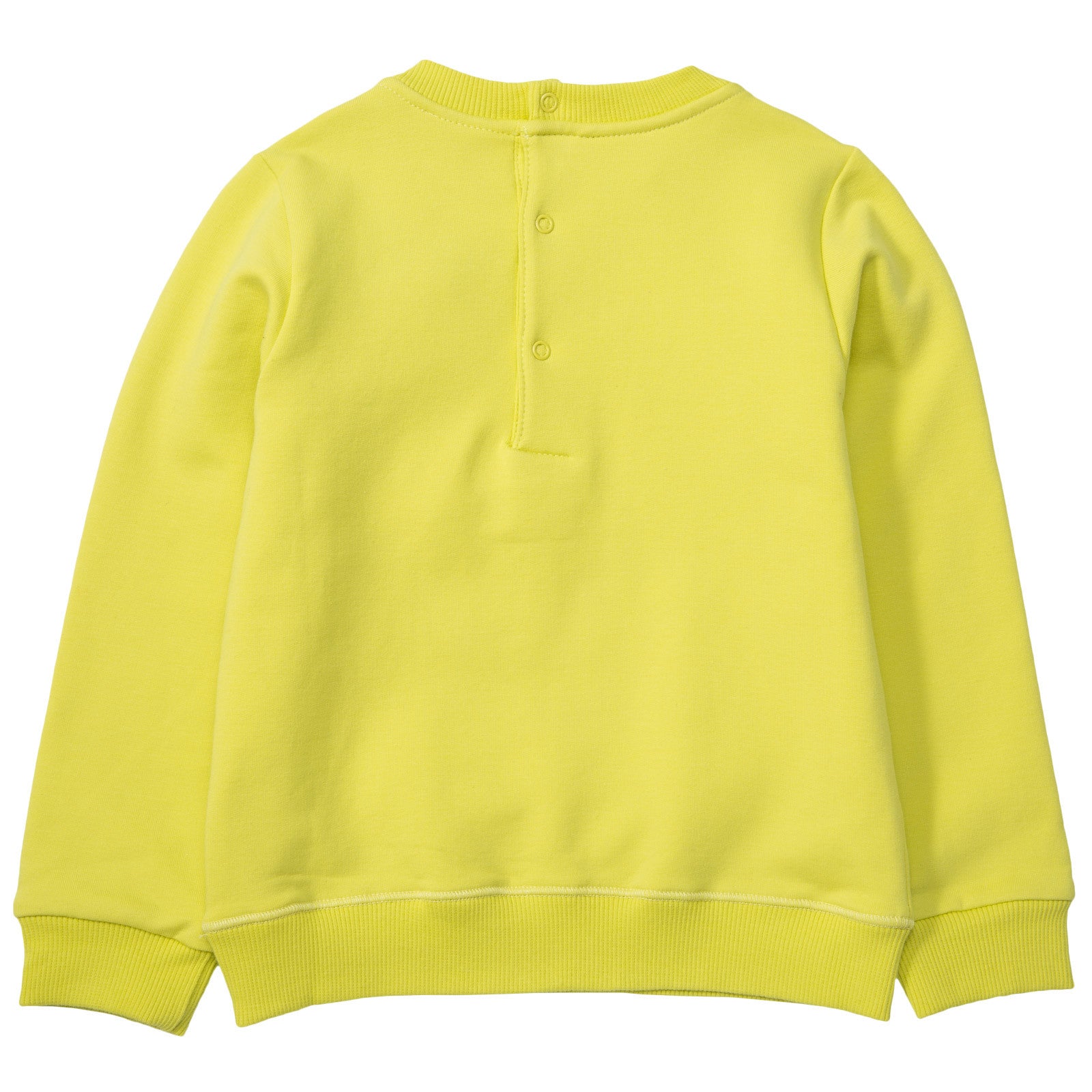 Baby Boys Lime Green Monster Embroidered Sweatshirt - CÉMAROSE | Children's Fashion Store - 2