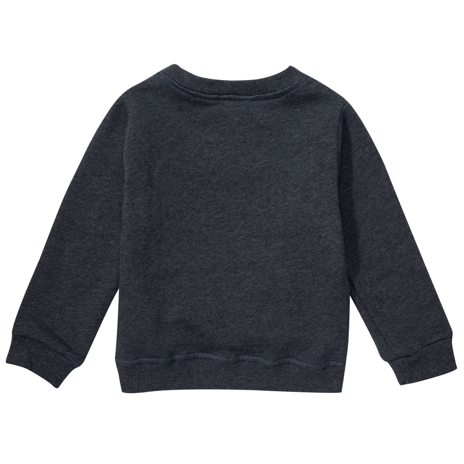 Boys&Girls Dark Grey Eye Embroidered Sweatshirt With Blue Lining - CÉMAROSE | Children's Fashion Store - 2