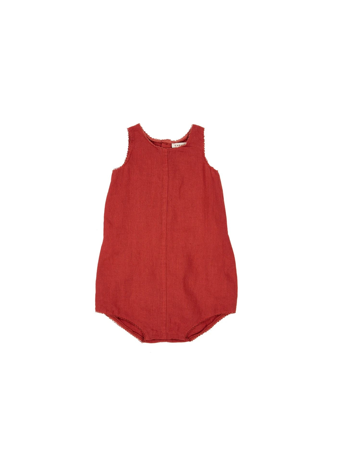 Baby Girls Red Romper
