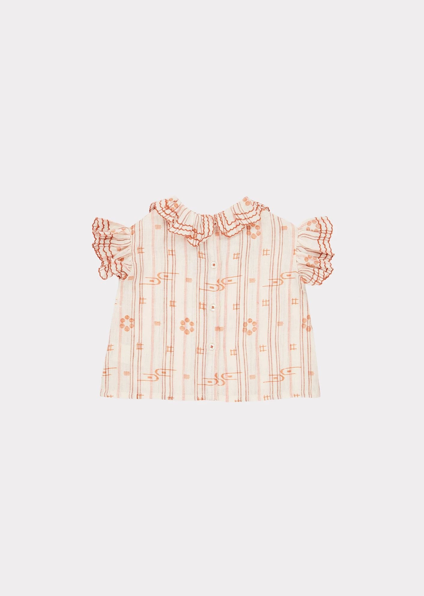 Baby Girls Light Pink Frill Top