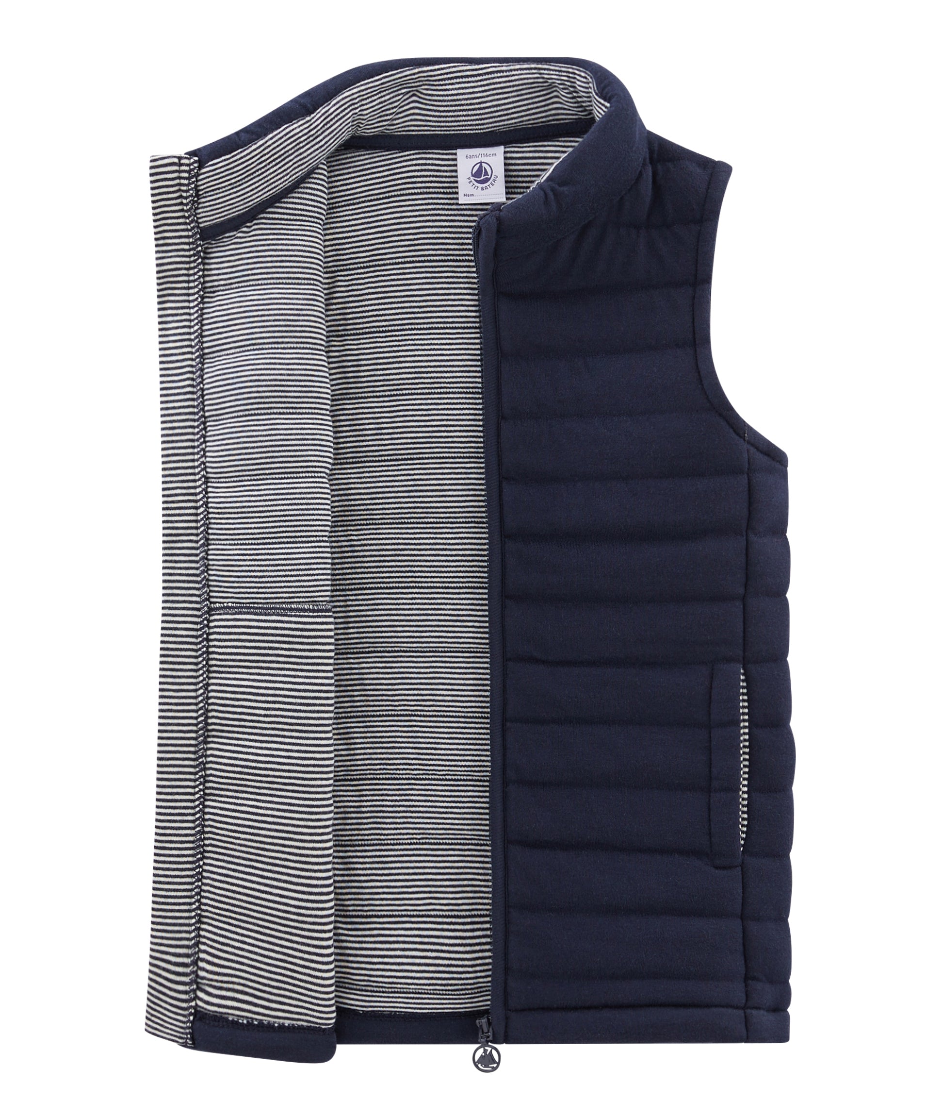 Boys Blue Cotton Vest