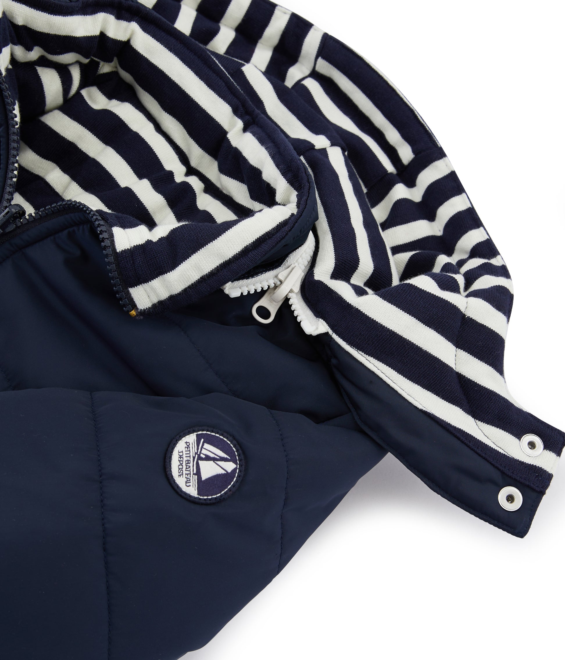Boys & Girls Dark Blue Double Sided Coat