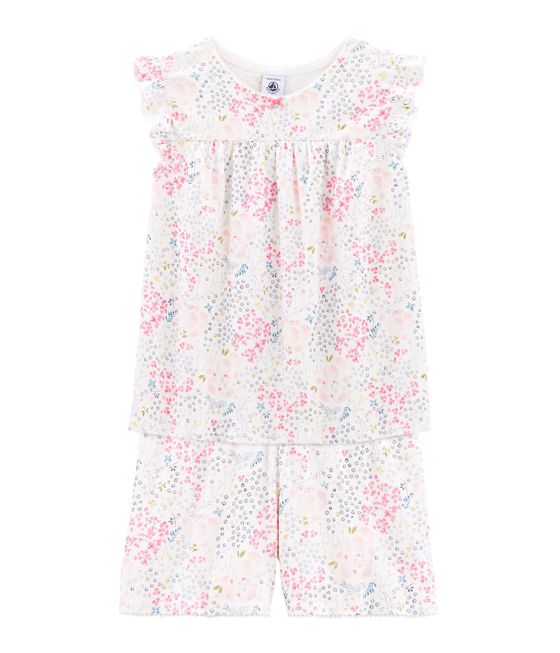 Girls Multicolor Cotton Set