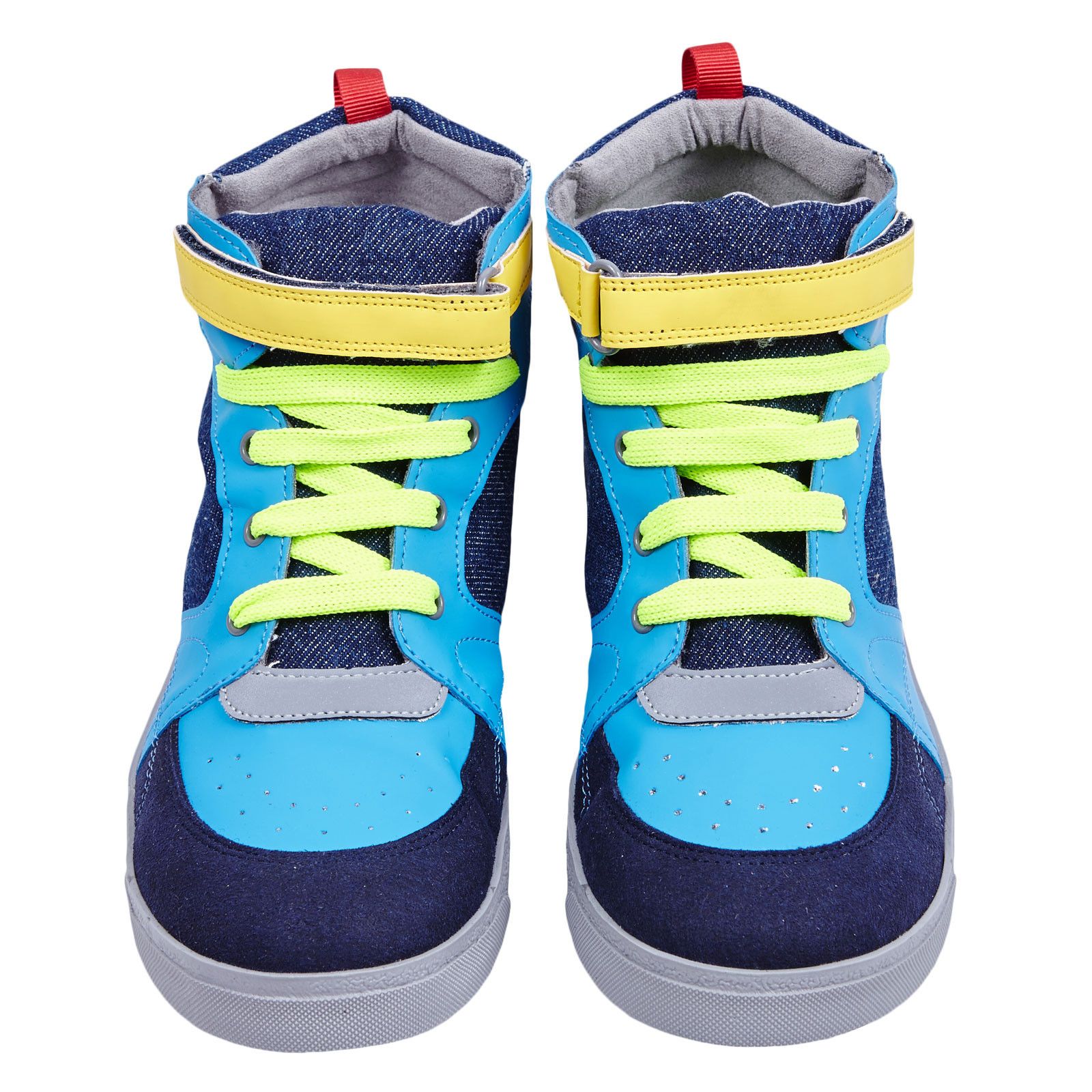 Pop Boys Multicolor High-Top Trainers - CÉMAROSE | Children's Fashion Store - 4
