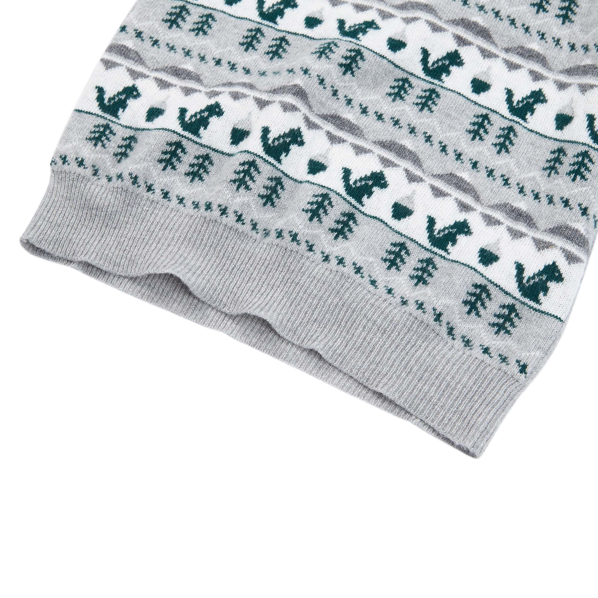 Baby Boys Grey Wool Sweater
