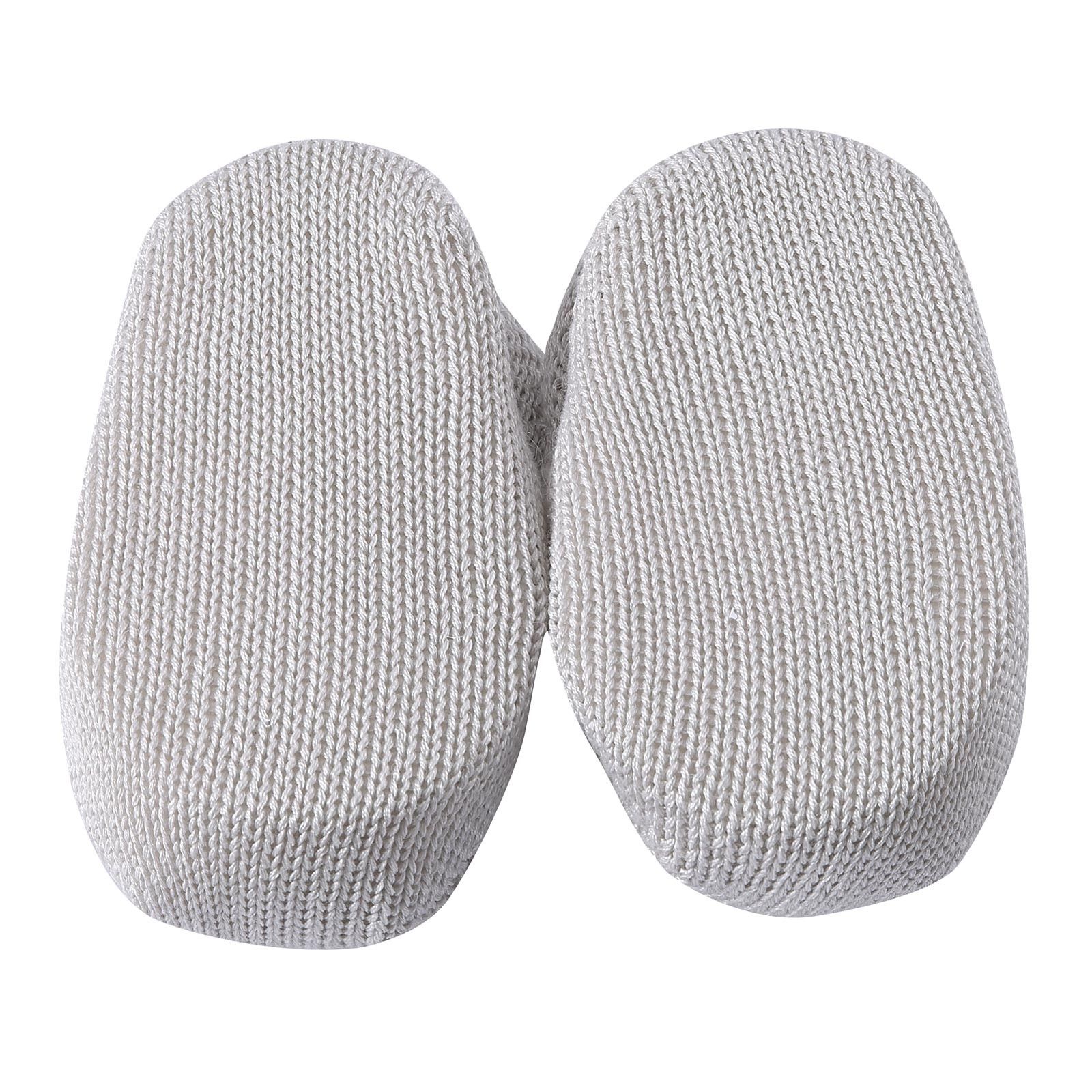 Baby Grey Knitted Cotton Shoes - CÉMAROSE | Children's Fashion Store - 4