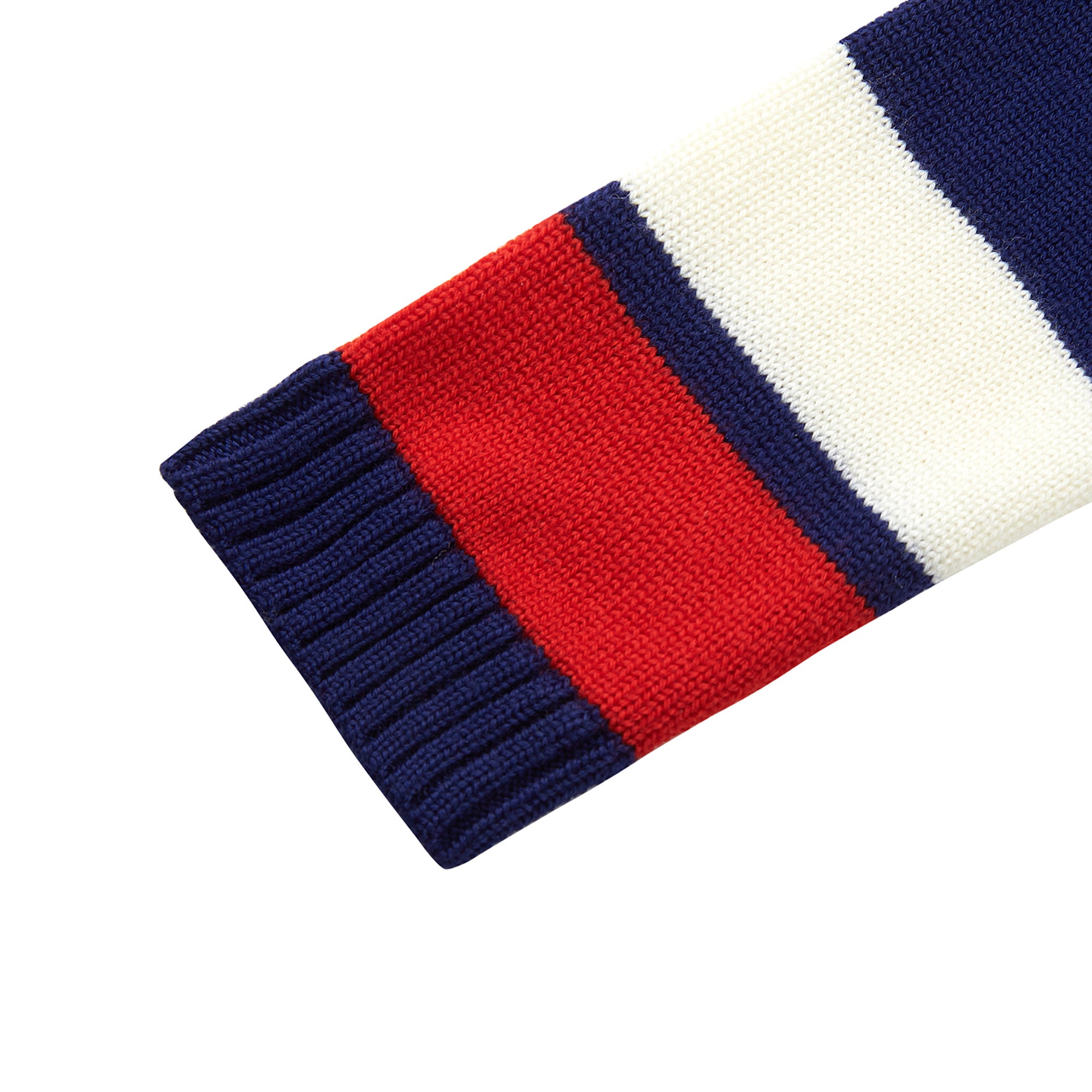 Baby Boys Navy Wool Cardigan