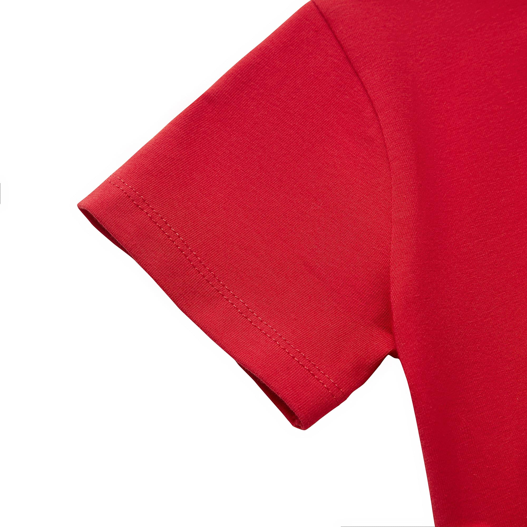 Baby Boys Red Cotton T-shirt