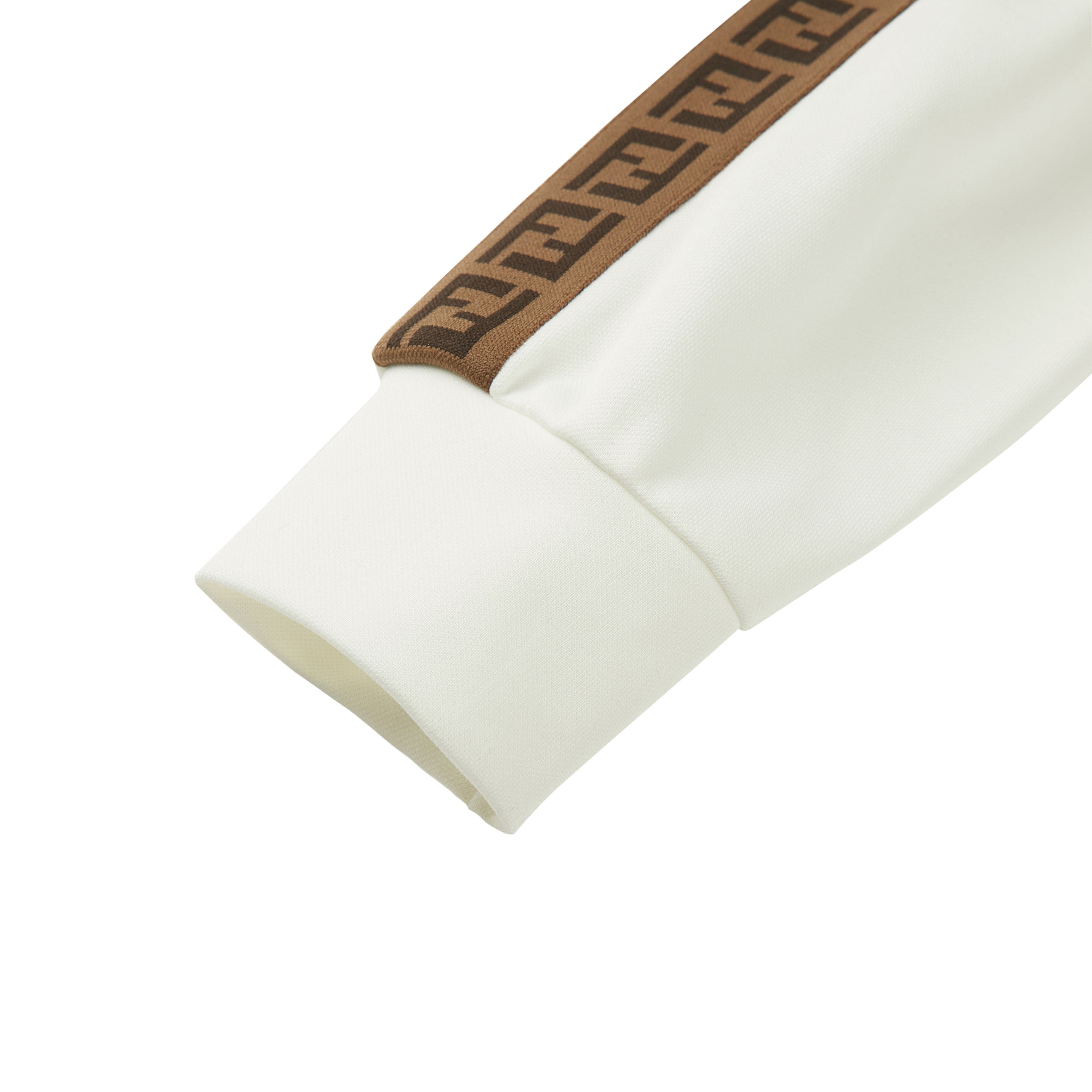 Boys & Girls White Logo Coat