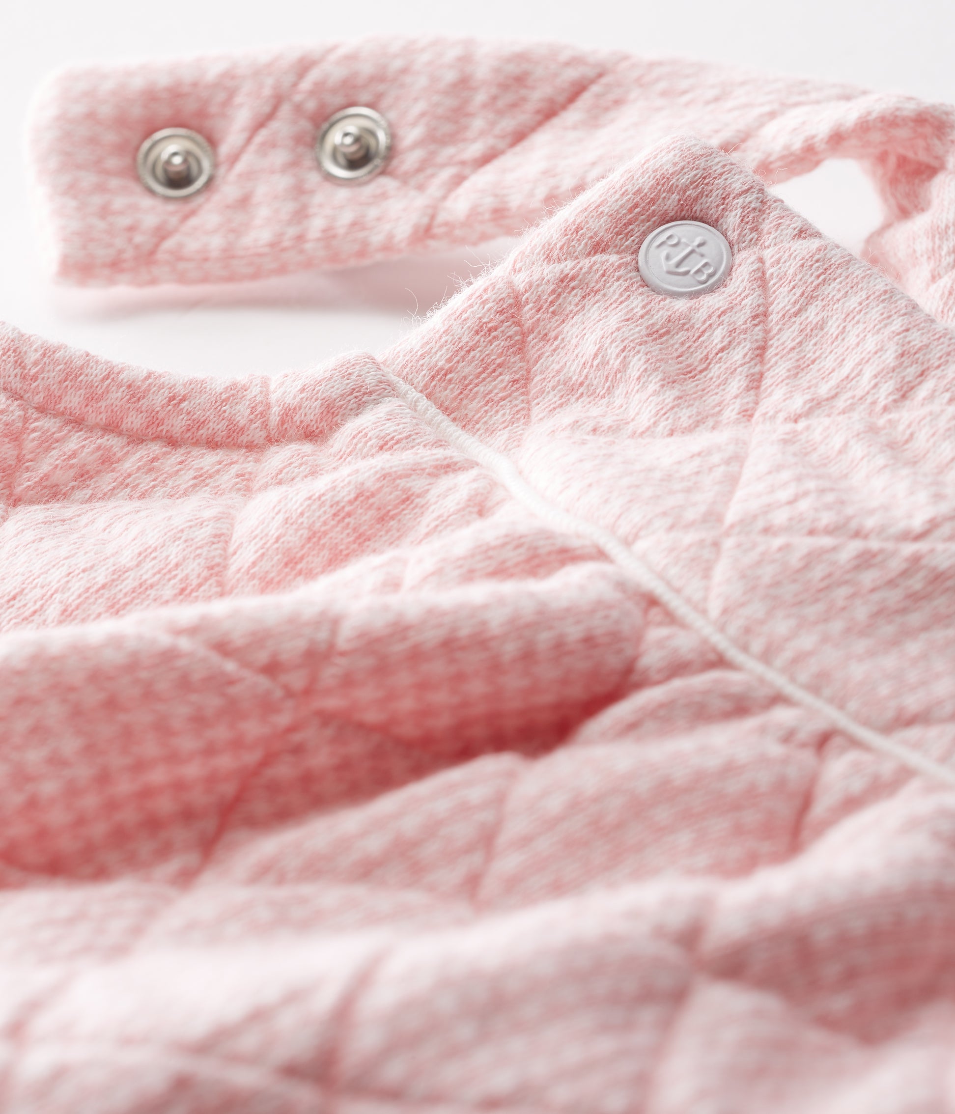 Baby Girls Pink Cotton Rompers