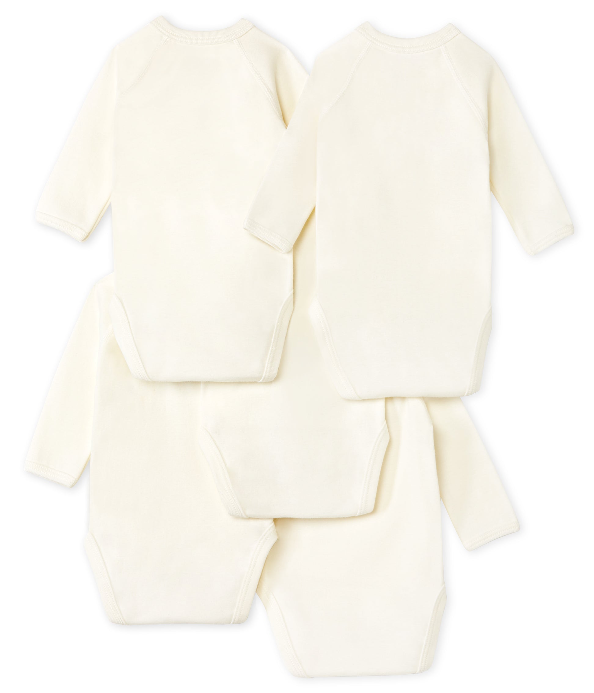 Baby Boys & Girls Beige Cotton Sets