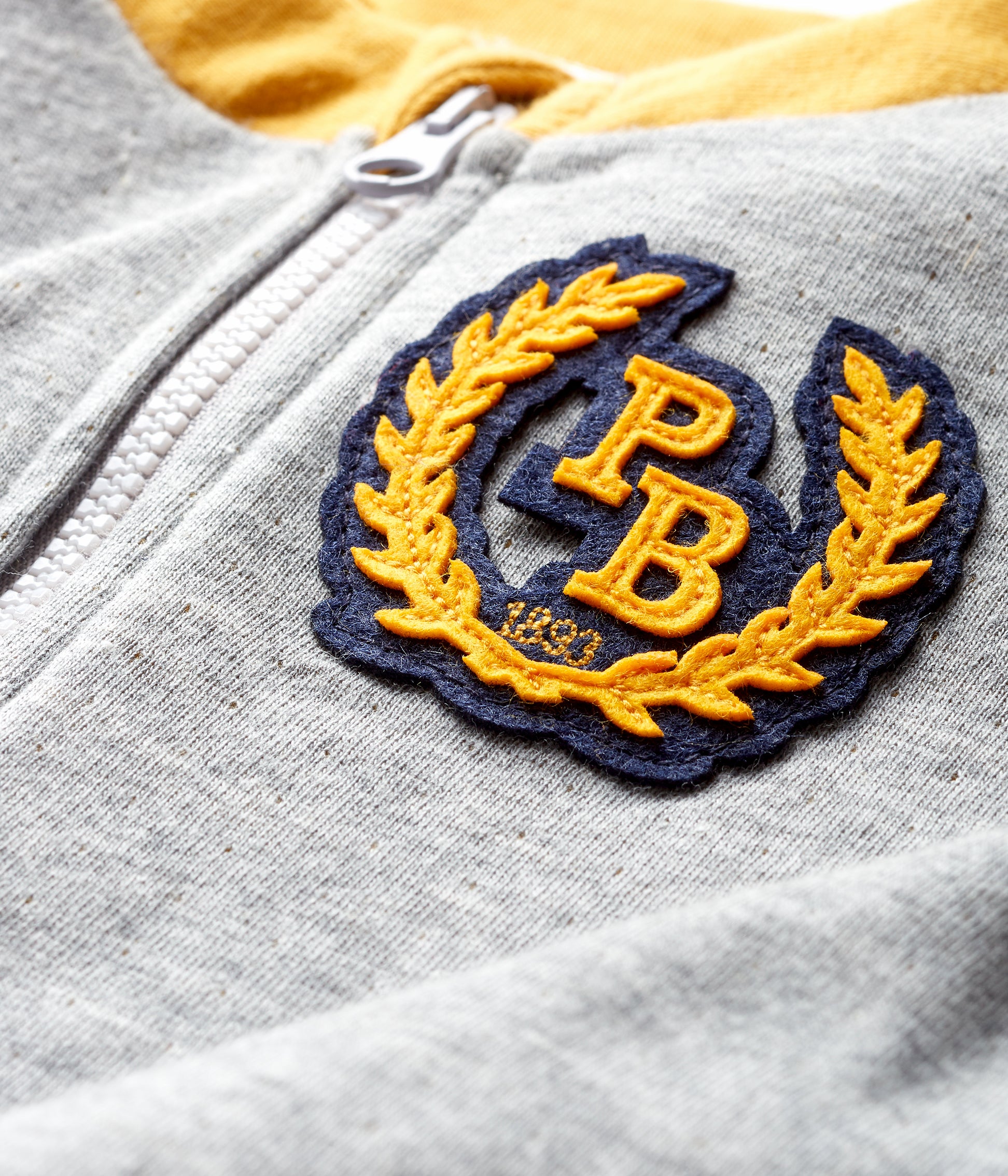 Baby Boys Grey & Yellow Cotton Cardigan