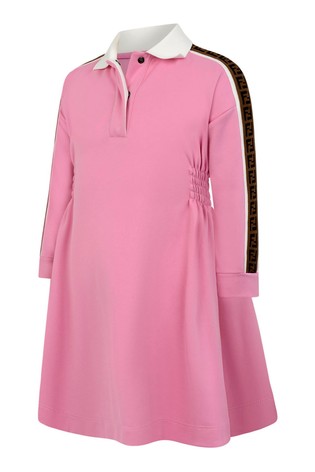 Robe rose vif avec logo FF pour fille