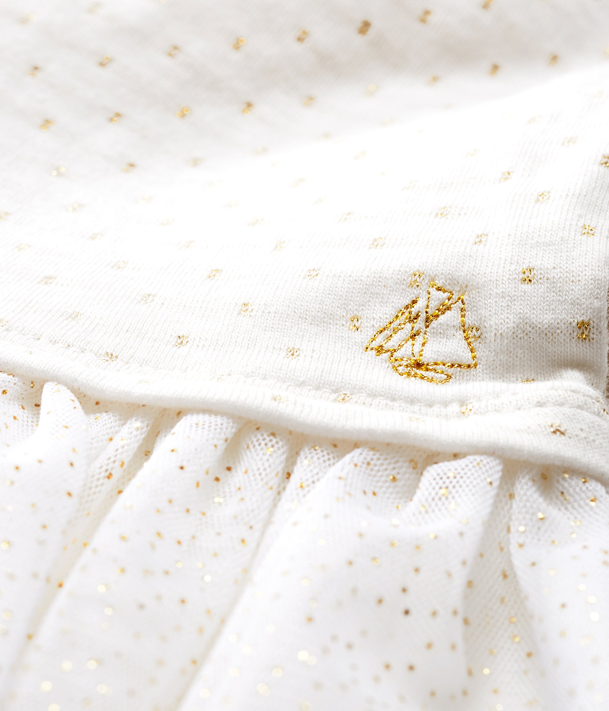 Baby Girls White Cotton Dress