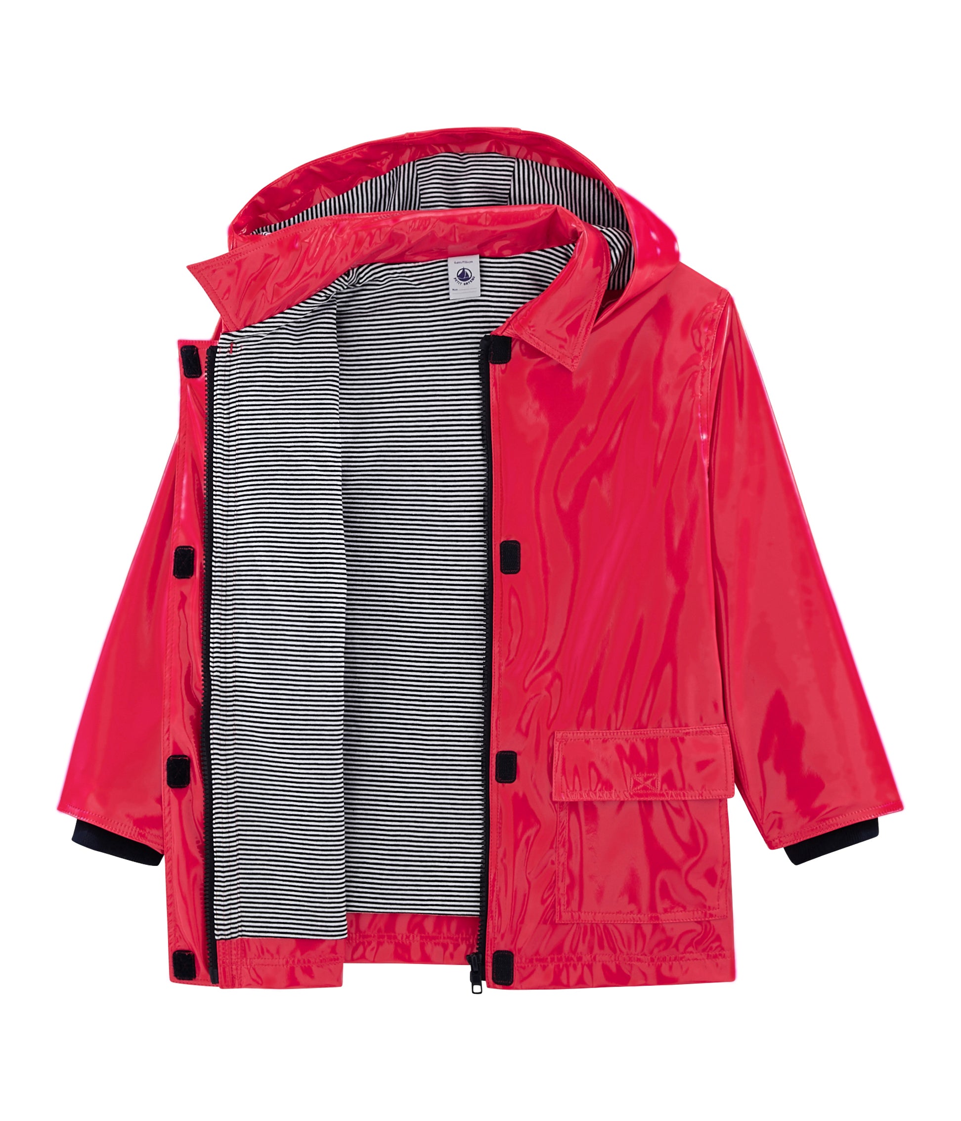 Girls Red Hooded Coat