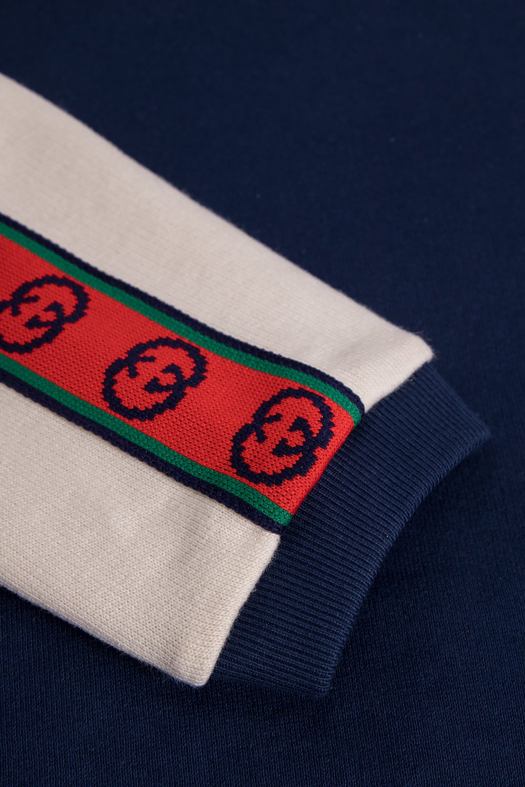 Baby Boys & Girls Prussian Blue Cotton Sweatshirt