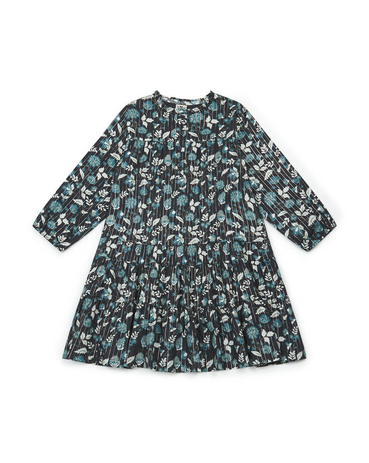 Robe Florale Fusain Fille