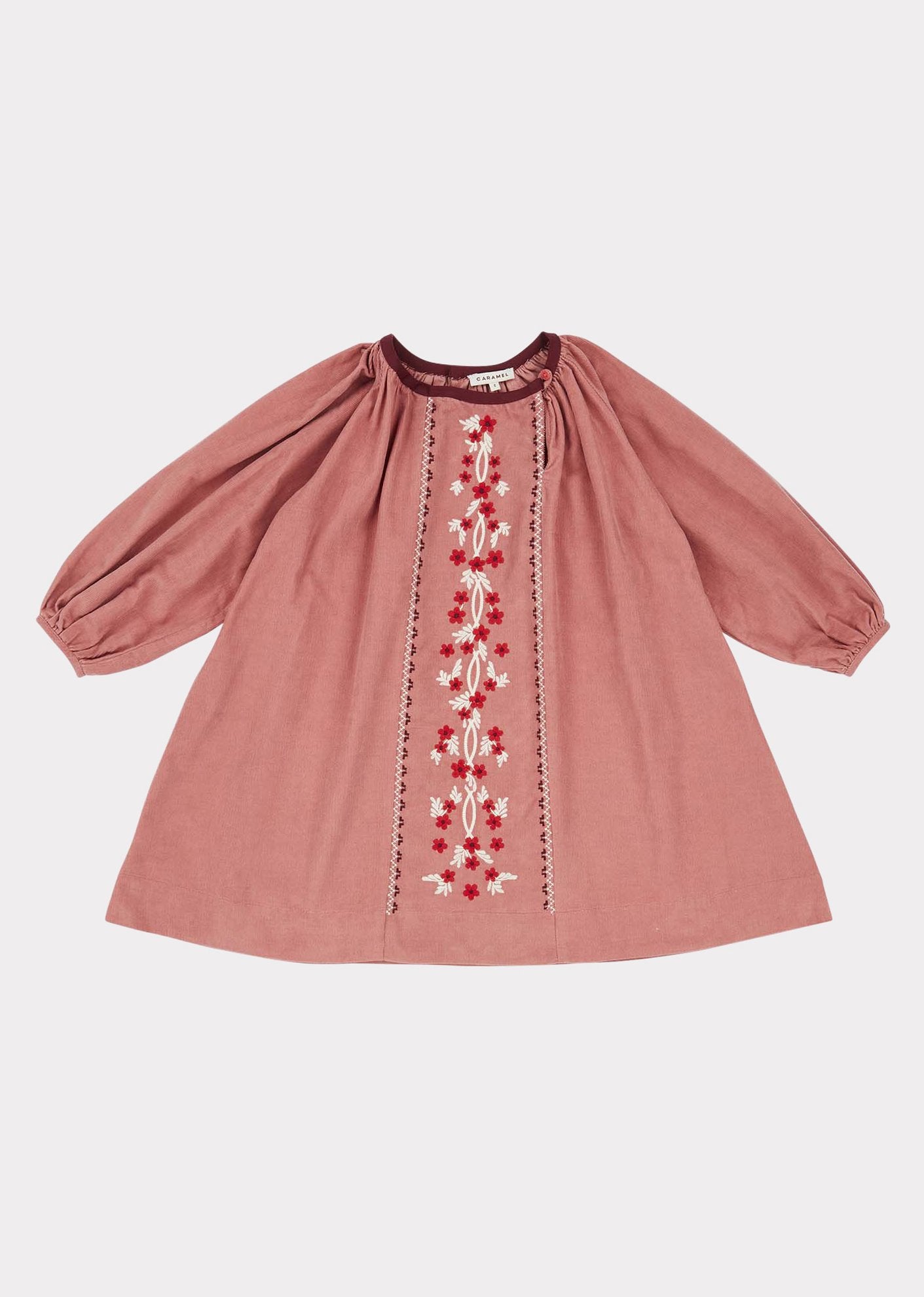 Robe Camelia Rose Engoulevent pour filles