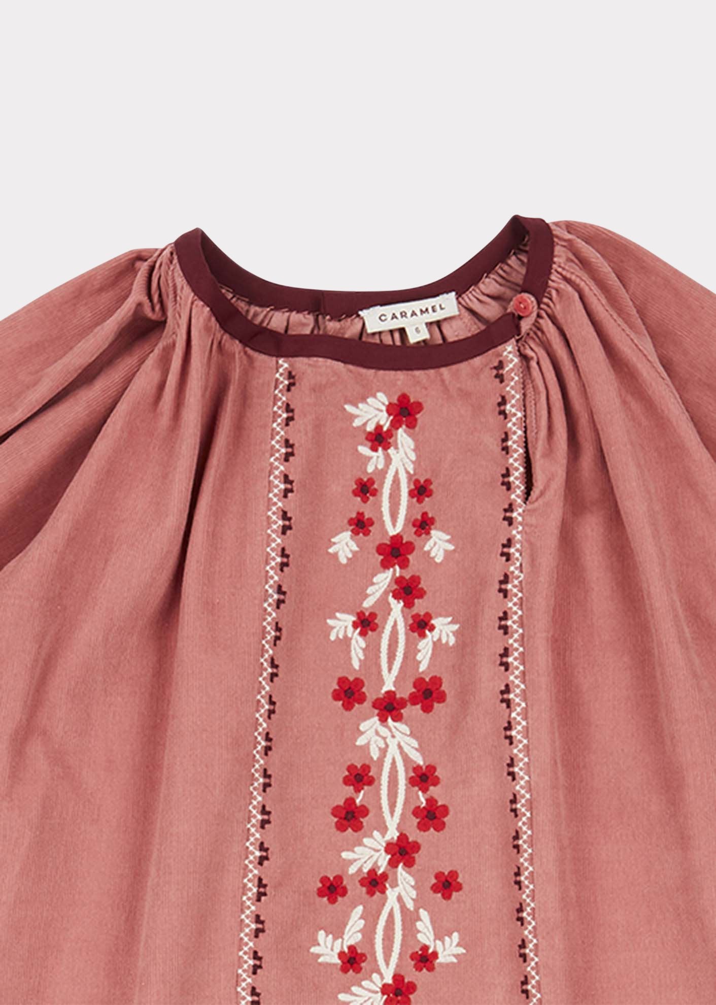 Robe Camelia Rose Engoulevent pour filles