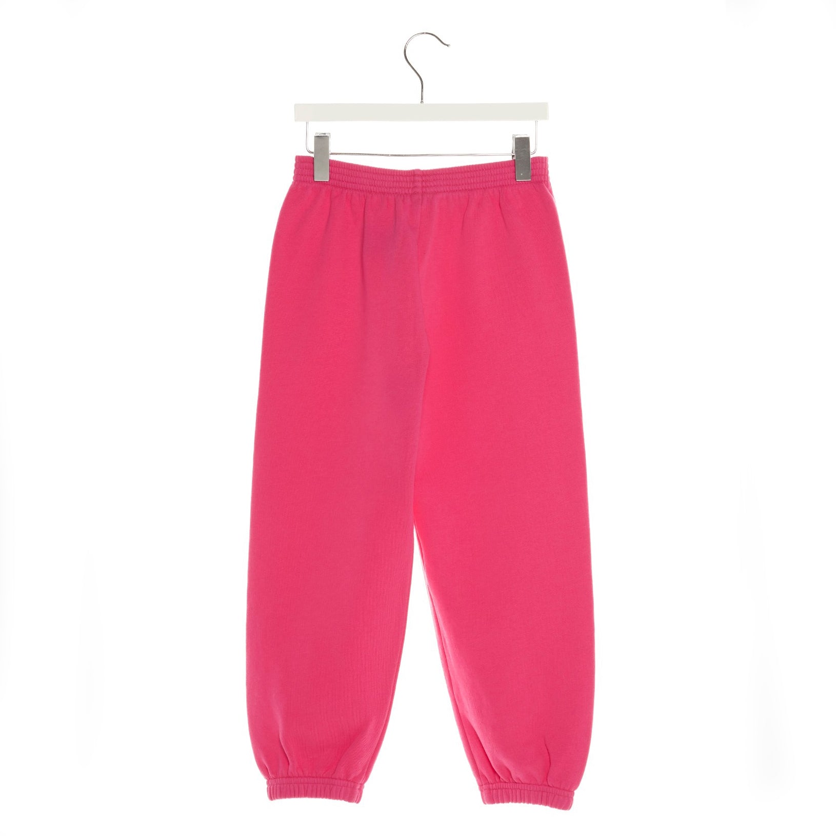 Pantalon en coton rose pour filles avec logo