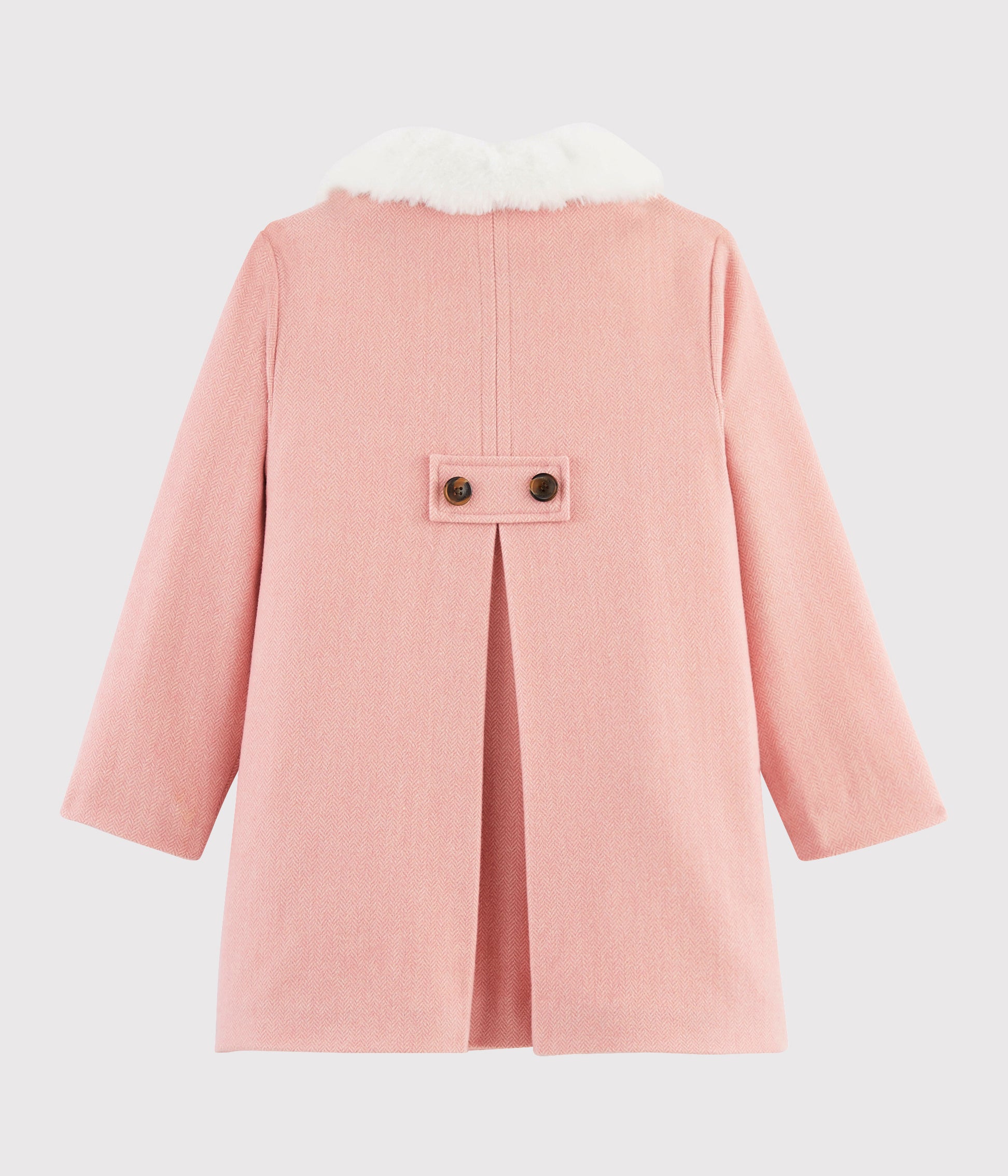 Girls Light Pink Coat