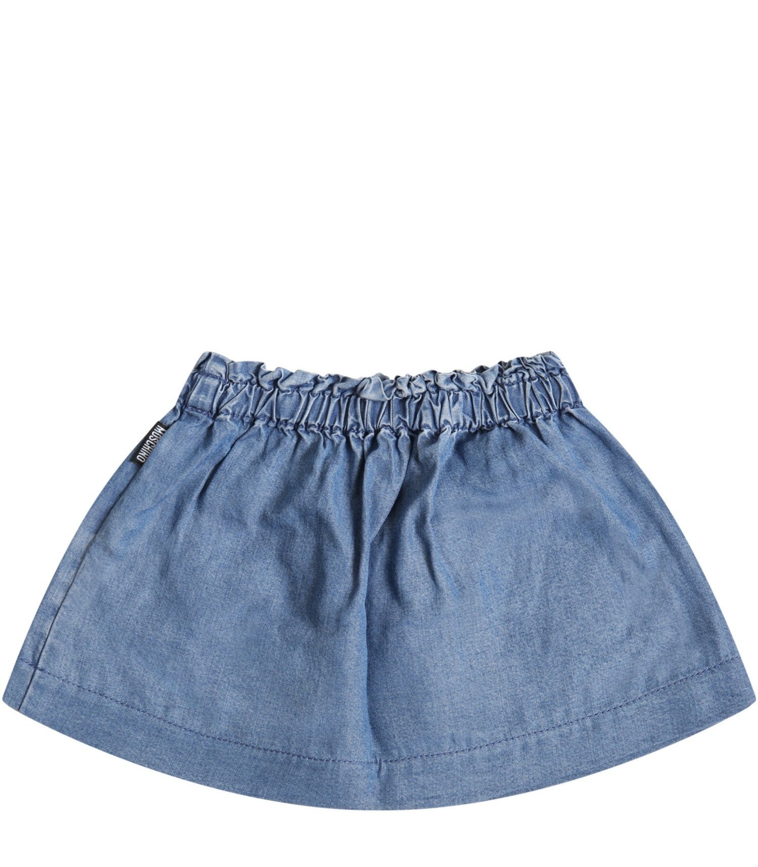 Jupe bleue pour bébé fille