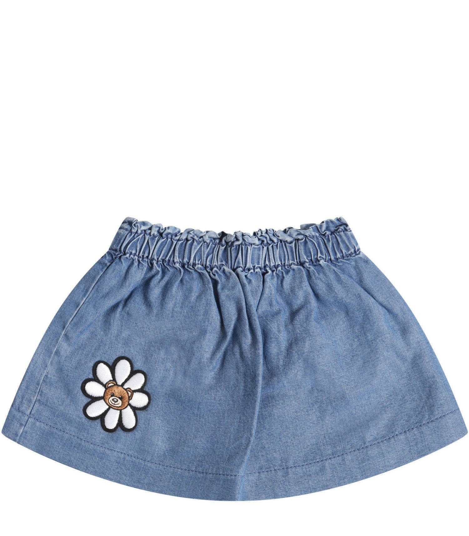 Jupe bleue pour bébé fille