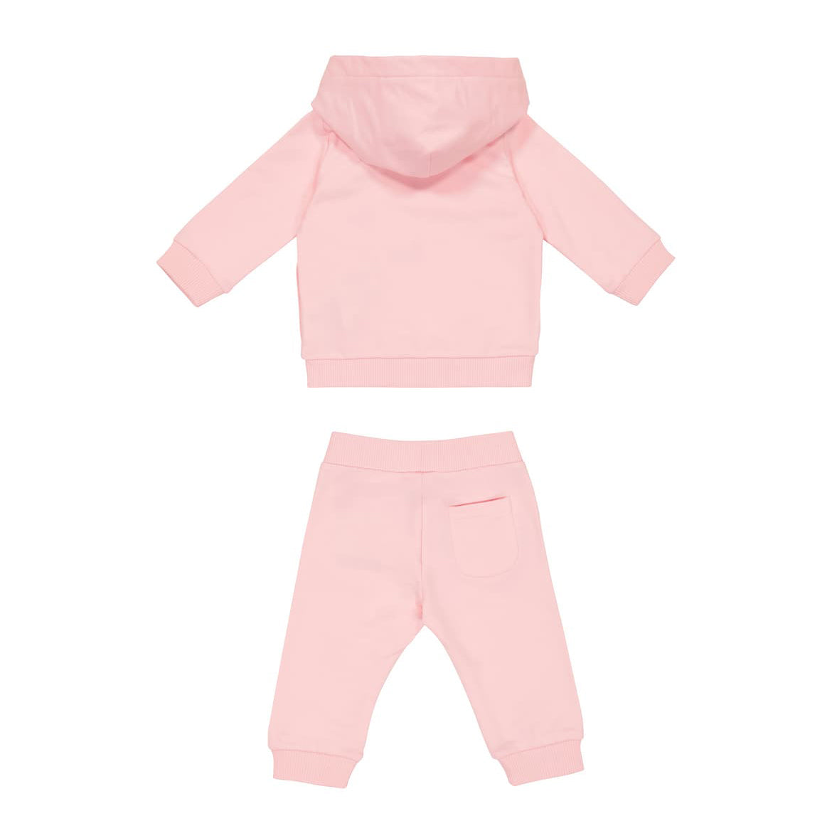 Ensemble en coton rose pour bébés filles