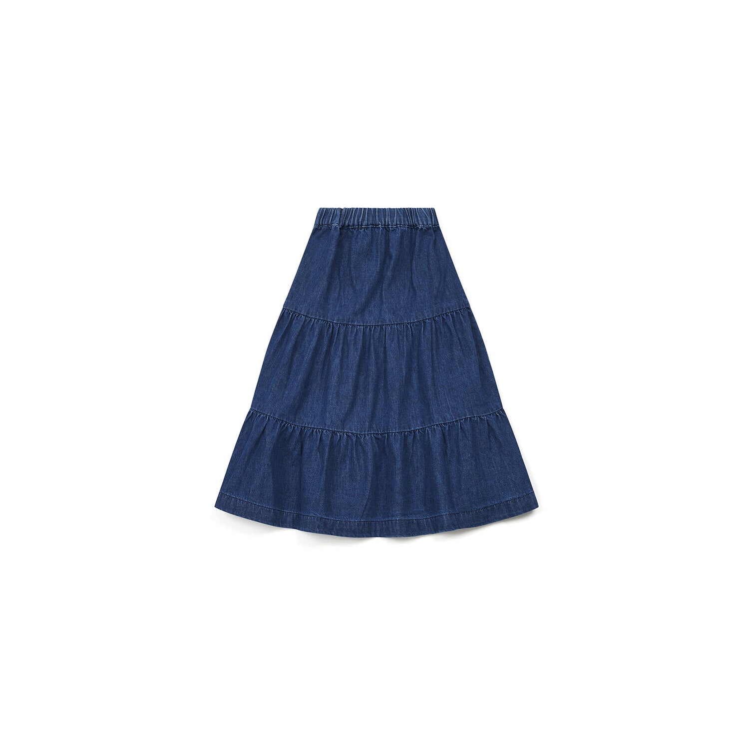 Jupe en jean bleu foncé pour filles