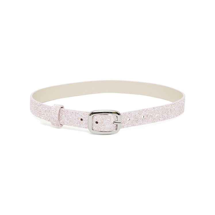Ceinture rose à paillettes pour fille
