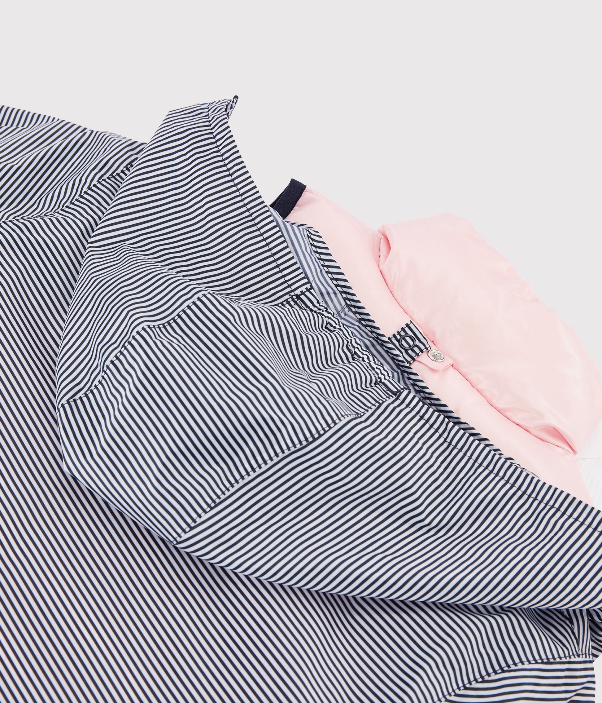 Ensemble doudoune rose et gris pour filles