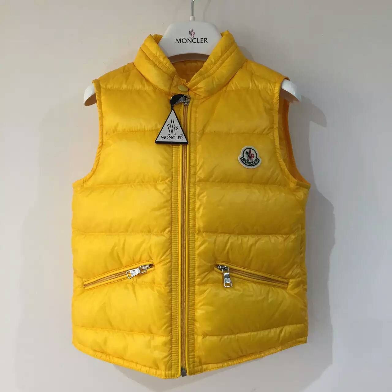 Baby Boys Yellow Down Padded 'Gui' Gilet - CÉMAROSE | Children's Fashion Store - 1