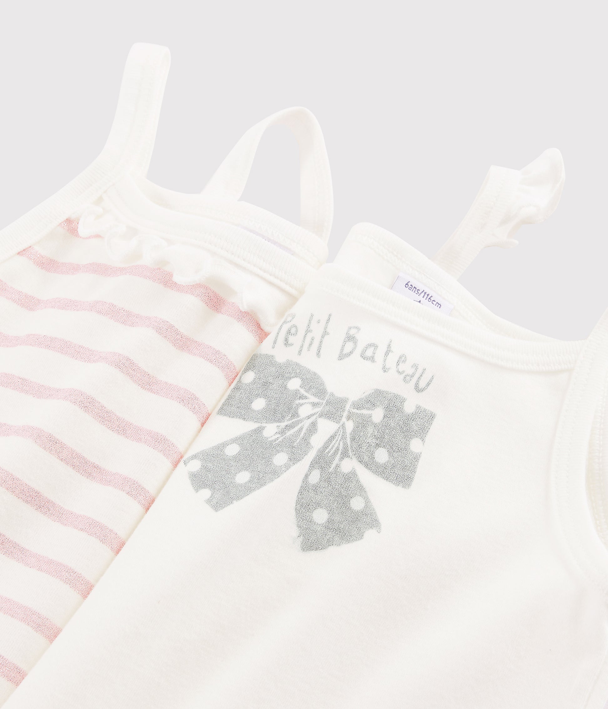 Girls Multicolor Cotton Vest Sets
