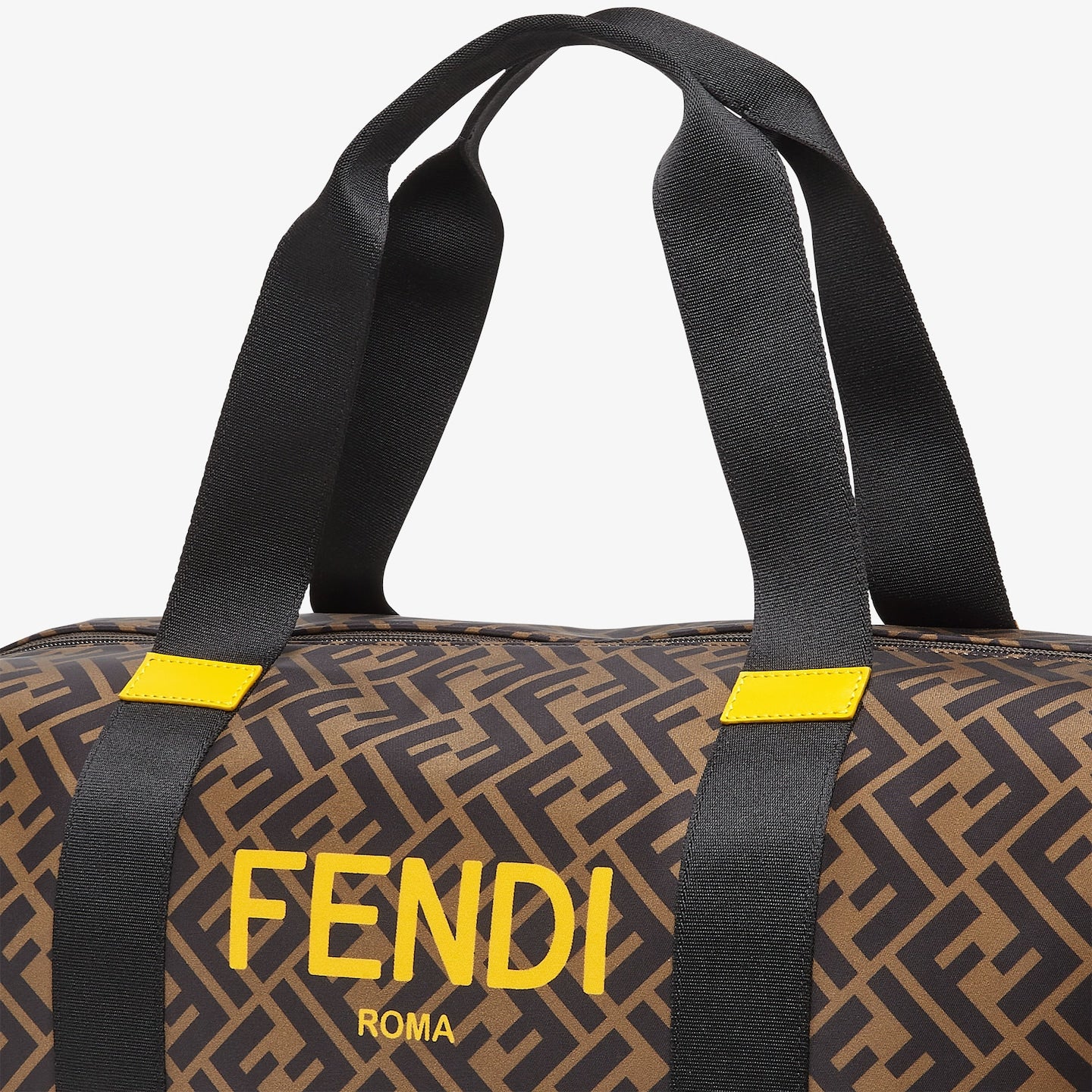 Boys & Girls Brown Logo Handbag