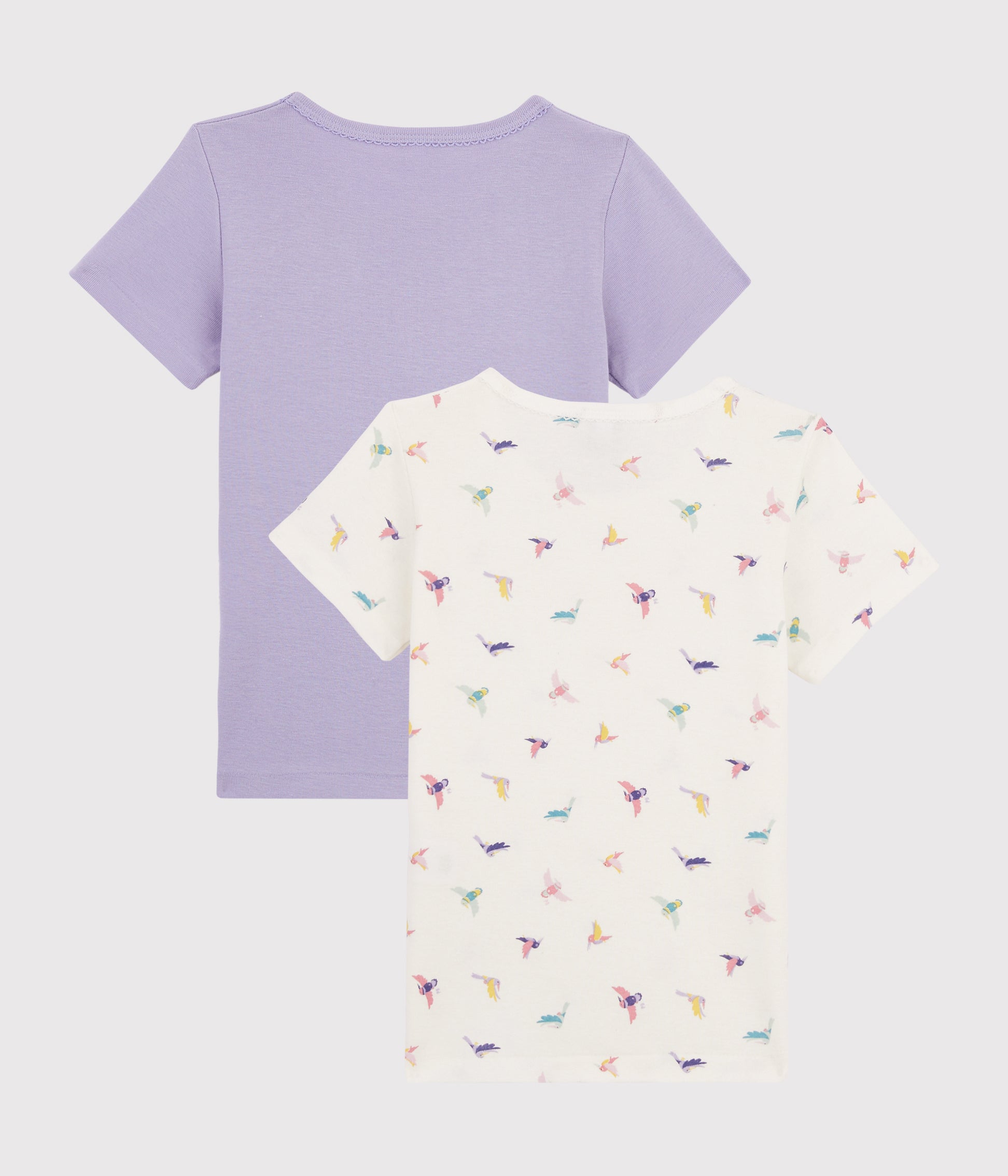 T-shirt en coton multicolore pour filles