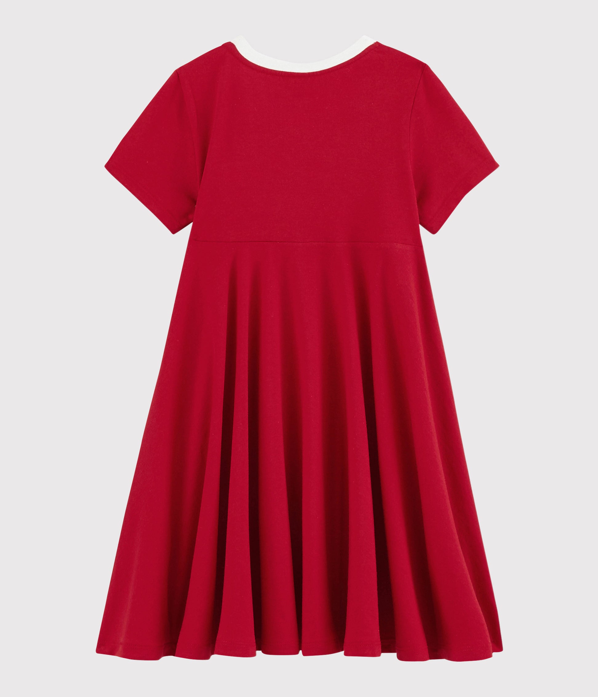 Robe Rouge en Coton pour Filles