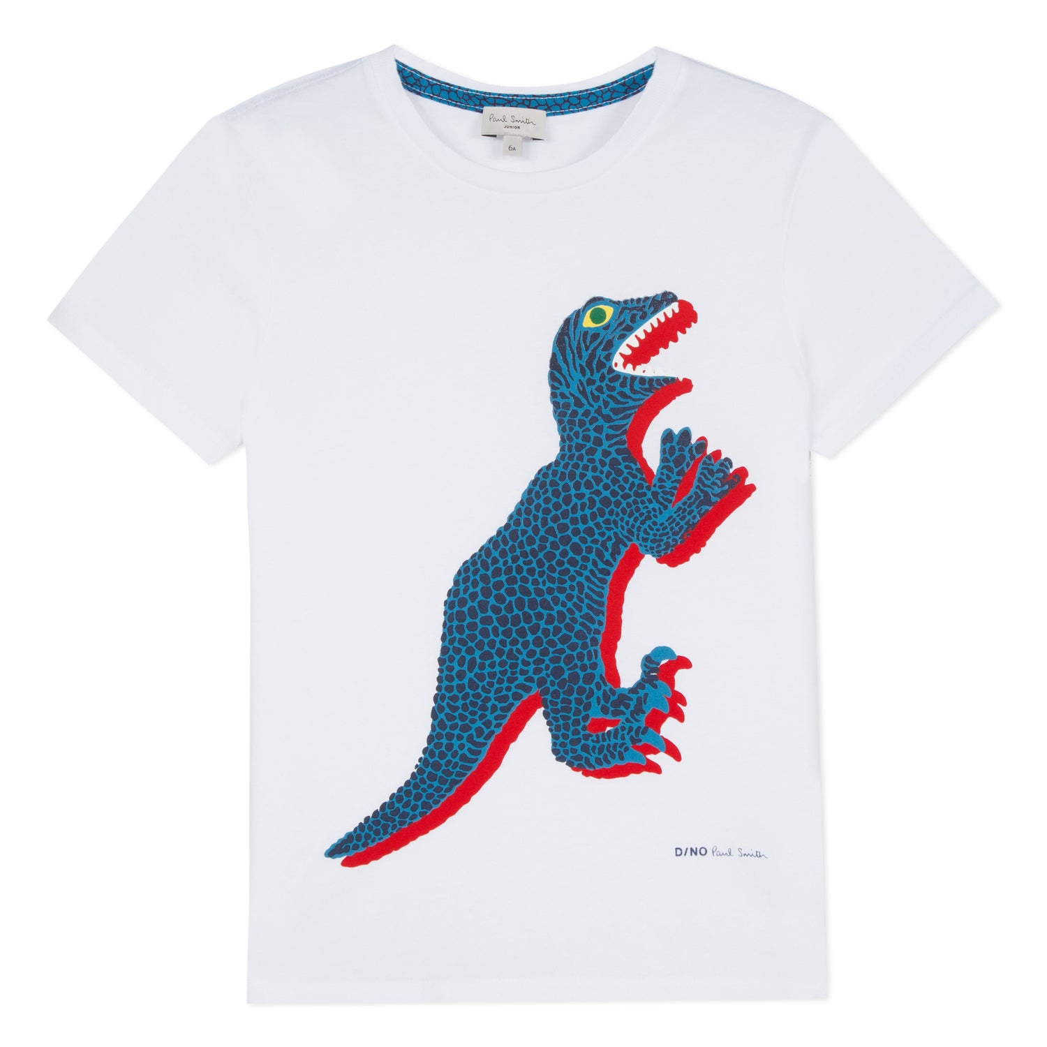 Boys White Cotton T-shirt