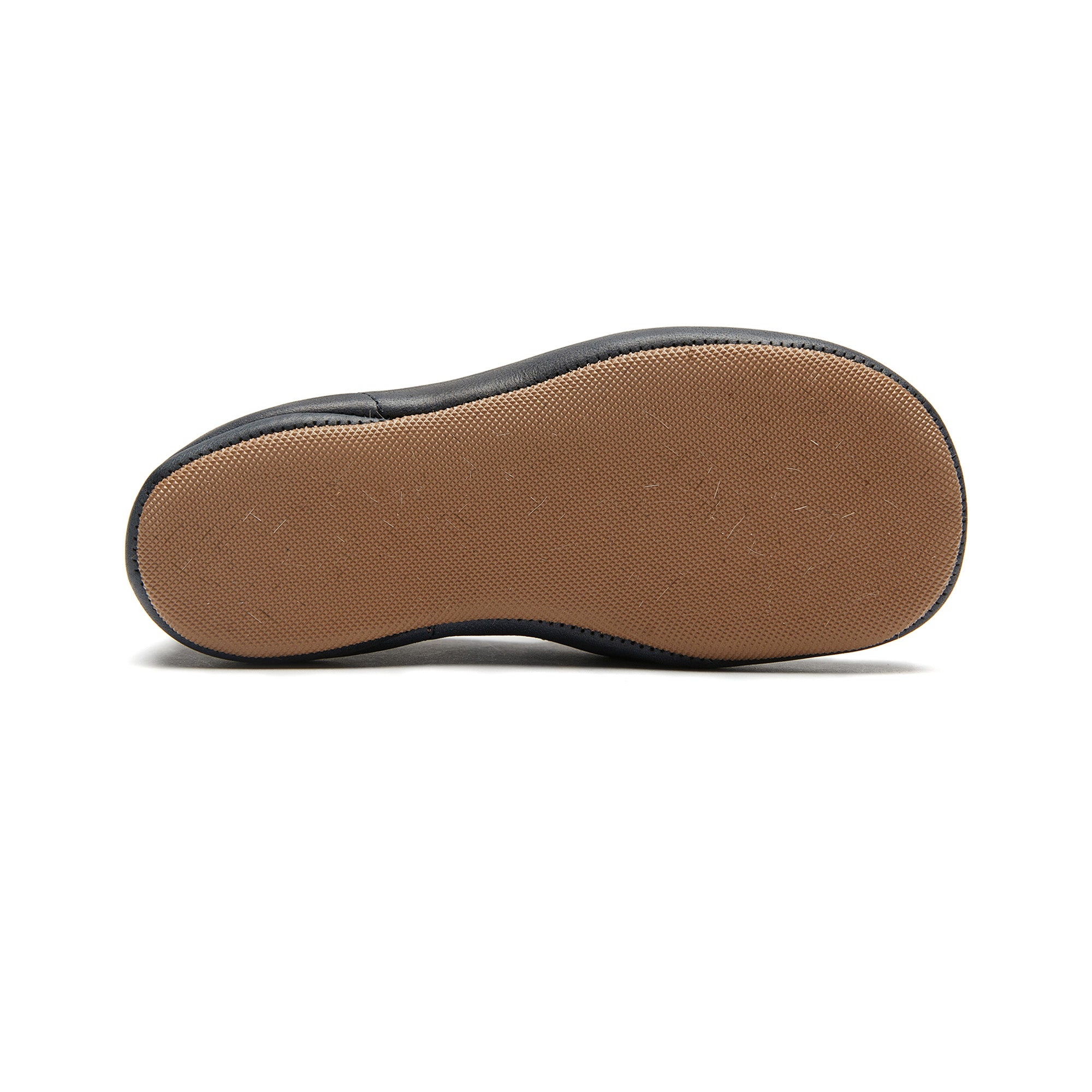 Boys & Girls Navy Leather Shoes