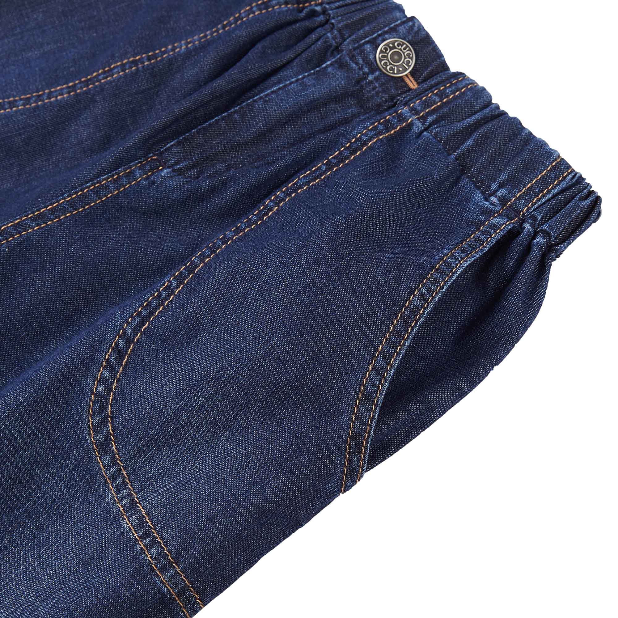 Boys Blue Denim Trousers