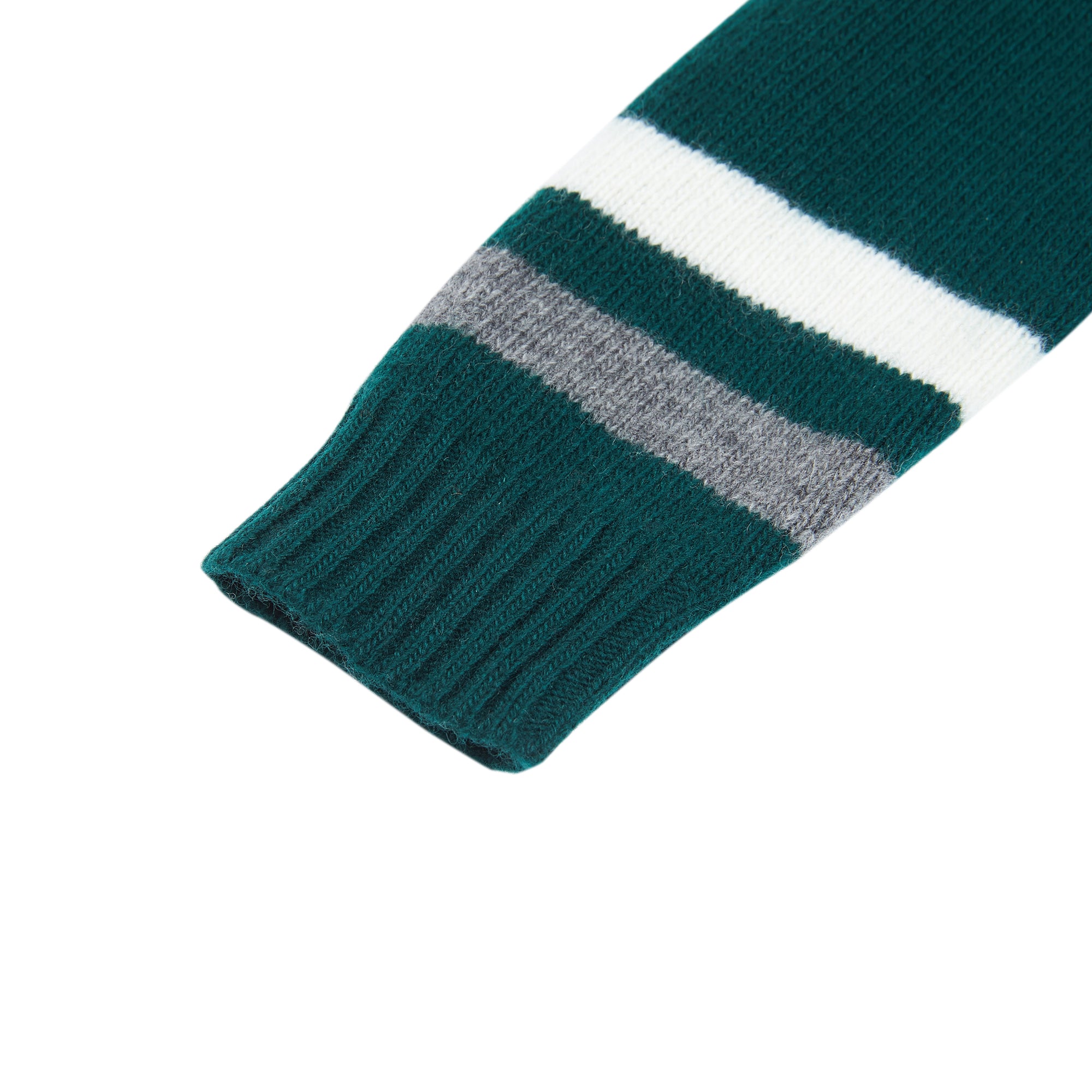 Boys Green Wool Cardigan