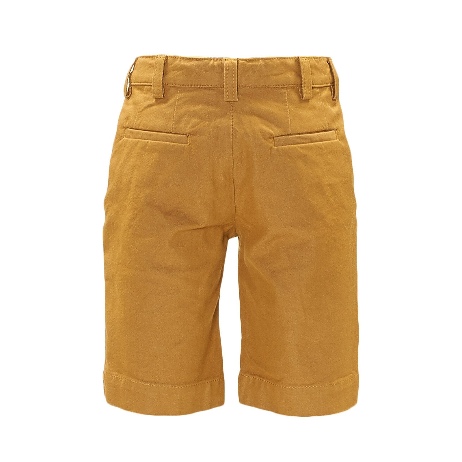 Boys Yellow Cotton Jersey Short - CÉMAROSE | Children's Fashion Store - 2