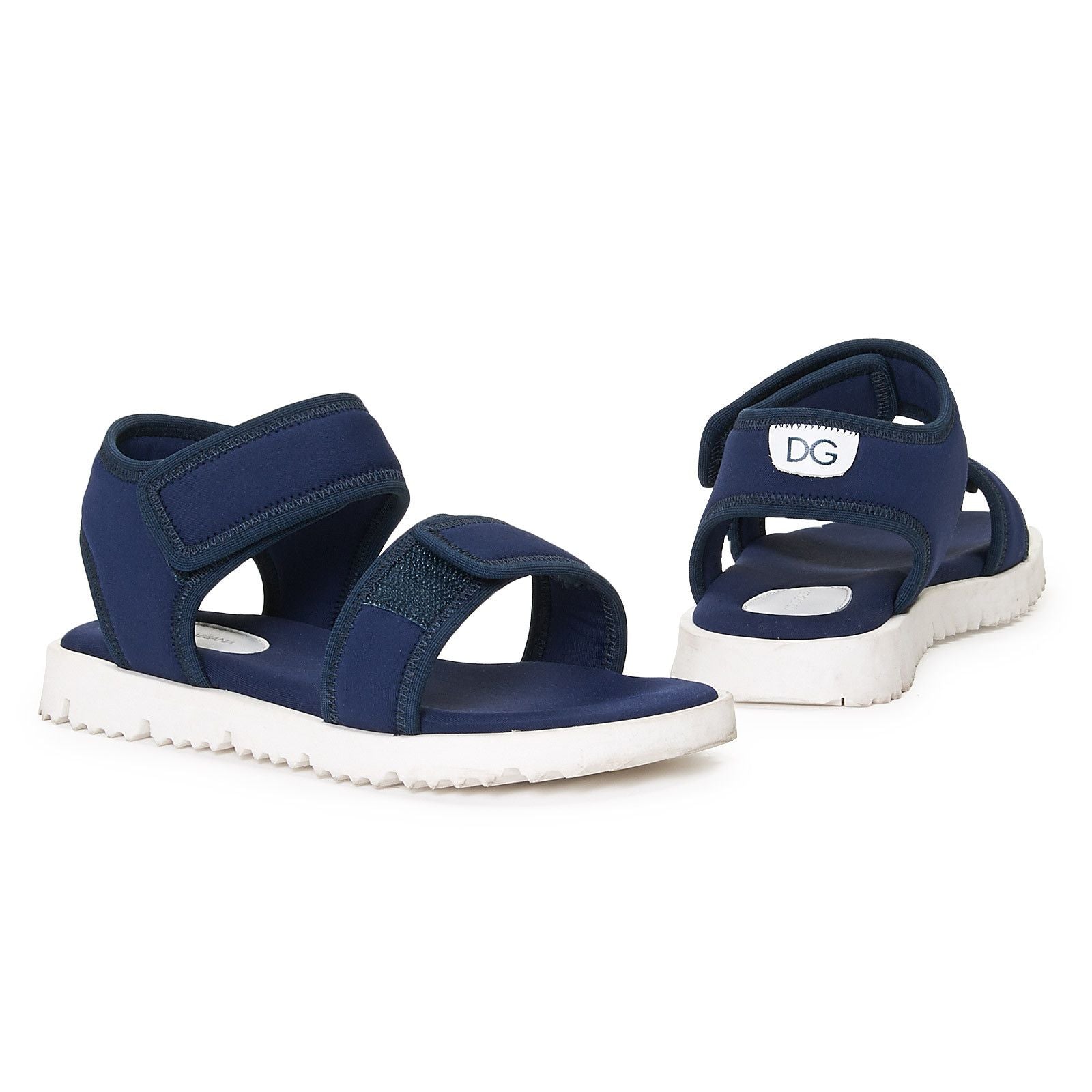 Boys Blue&White Sandal - CÉMAROSE | Children's Fashion Store
