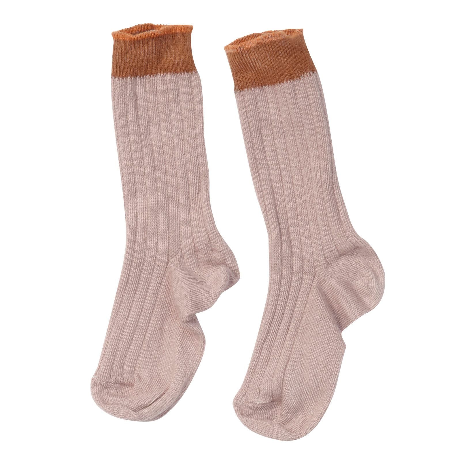 Boys&Girls Light Pink Low Ribbed Knitted Socks - CÉMAROSE | Children's Fashion Store