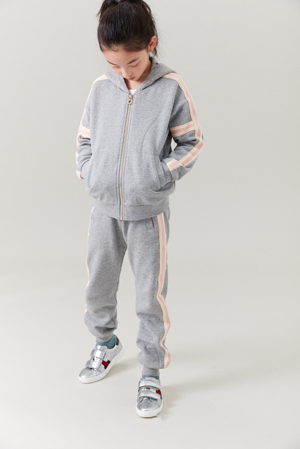 Girls Grey Cardigan