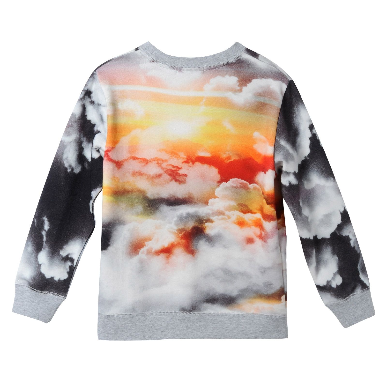 Boys Grey Pegasus Printed Cotton Sweater - CÉMAROSE | Children's Fashion Store - 2
