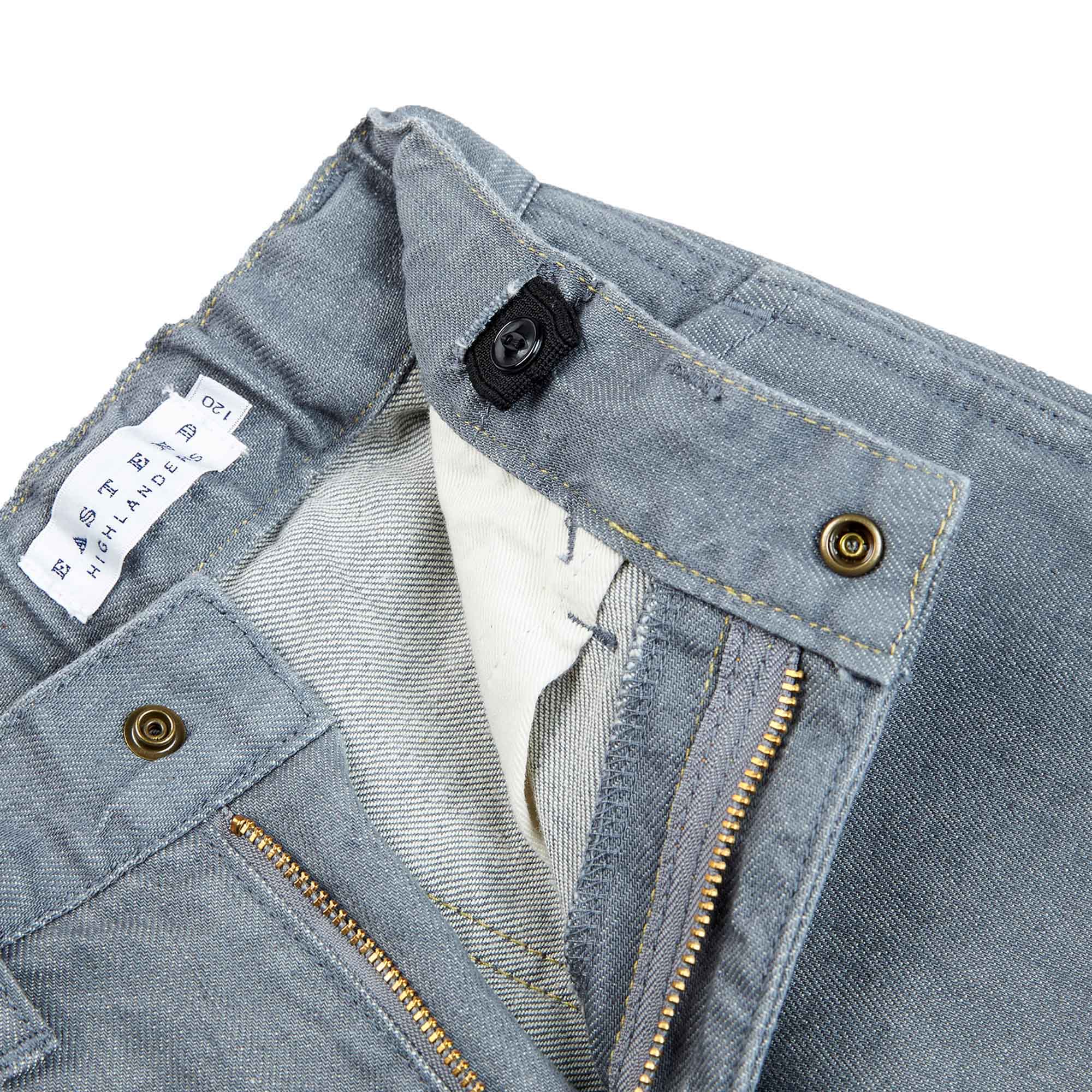 Boys & Girls Grey Denim Trousers