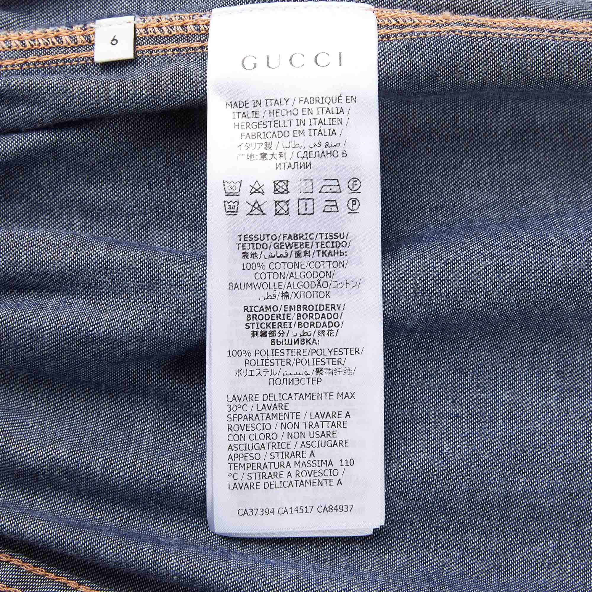 Boys Blue Denim Trousers