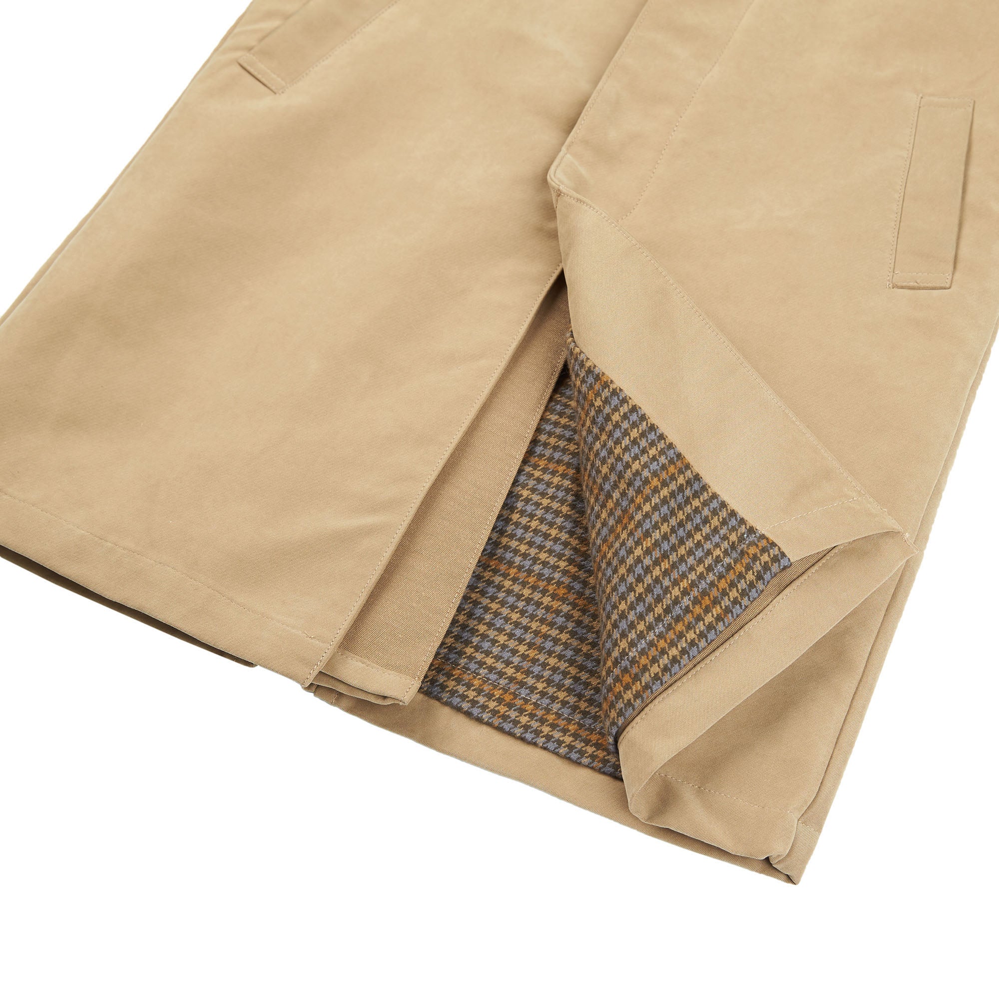 Boys & Girls Beige Cotton Coat