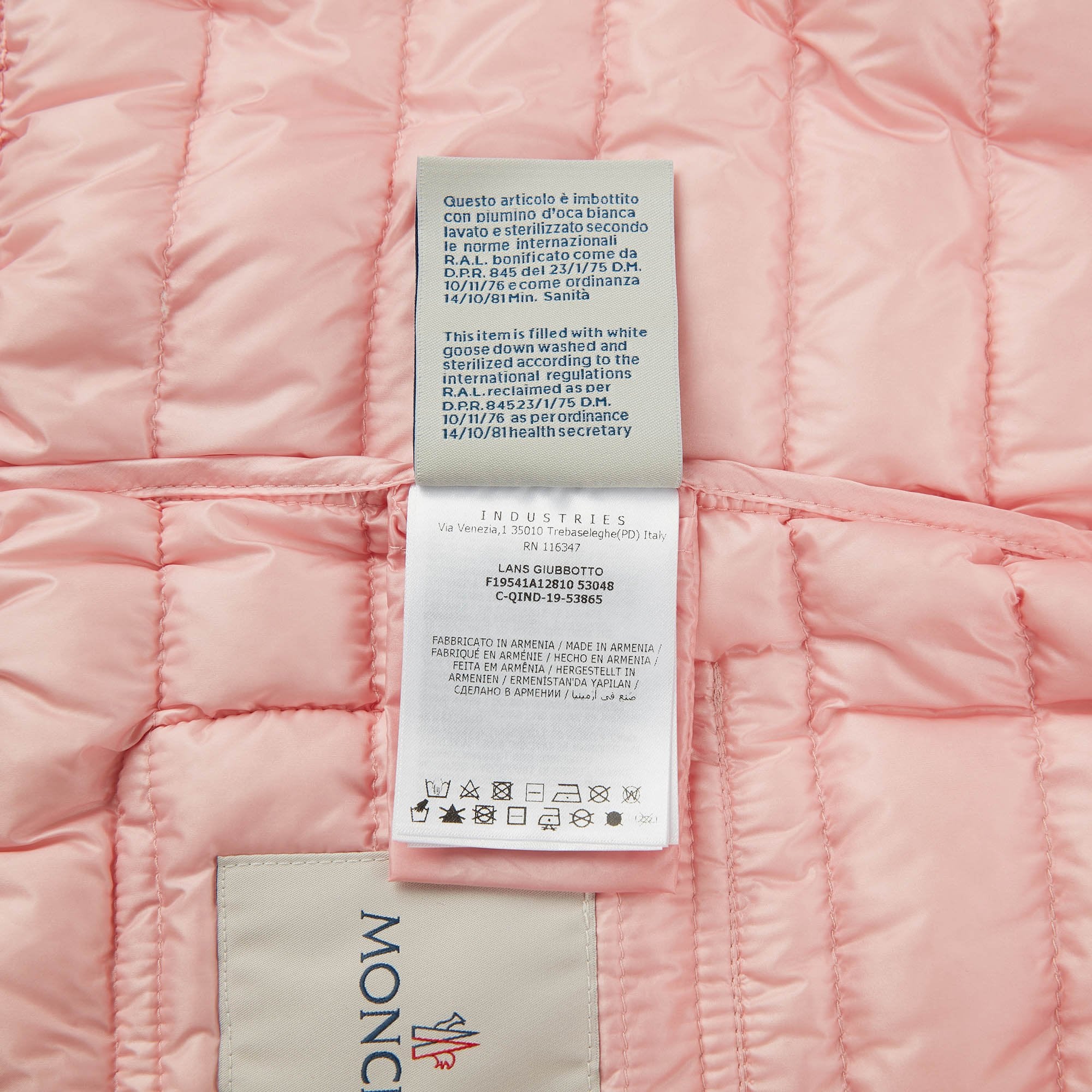 Doudoune rose rembourrée pour fille "LANS"